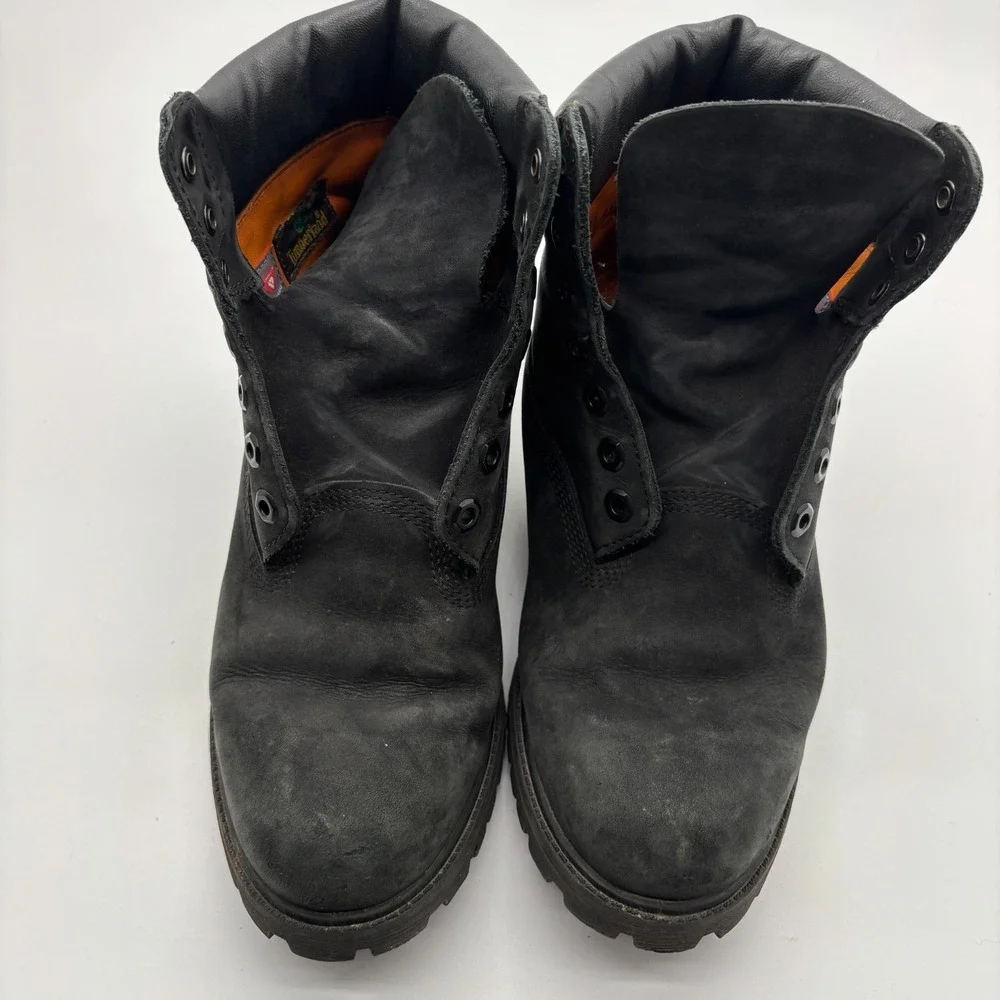 Timberland® Men's 8 M‎ Premium 6-Inch Waterproof Boot in Black Nubuck
